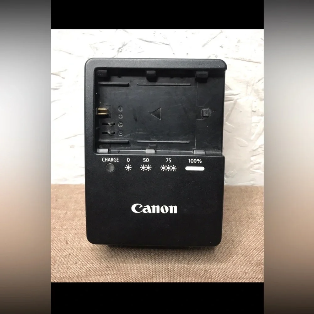 Genuine OEM Canon LC-E6 Battery Charger Tested & Working